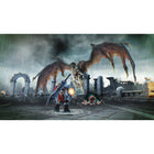 Darksiders Warmastered for PlayStation 5-Extreme arsenal - wield a devastating arsenal of angelic, demonic and earthly weapons; and blaze a trail of destruction atop ruin, war’s fiery phantom steed