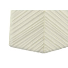 Monarch Specialties 29" H Contemporary Table Lamp - White Ceramic / Ivory / Cream Shade-Assembled dimensions: 16 in. L x 16 in. W x 29.25 in. H. base: 7.75 in. L x 7.75 in. W x 17.75 in. H. shade: 16 in. L x 16 in. W x 10 in. H