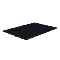 Edgewood Voyager Residential Home Fitness Impact And Sound Absorbing Interlocking Tile - 24" W x 24" L x 1/4" D - Earth-Fitness Floor Tile