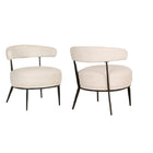 Brassex Caden Accent Chair - Cream-6