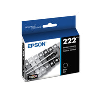 Epson T222 Ink Cartridge - Standard Capacity - Black-Black