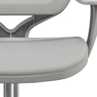 Vinsetto Small Mesh Office Chair with Castors - Grey-Maximum load 264 lb (120 kg), assembly required