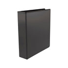 Staples 2" 3-Ring D-Ring View Binder - Black-View binder