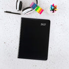 Staples 2027 Daily Planner - 5-3/4" H x 8-3/8" W - Assorted - Bilingual-Three year holiday list and ruled notes page