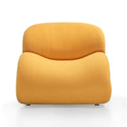 Manhattan Comfort Rosebud 30.3" Modern Wool Blend Upholstered Accent Chair - Yellow-Fully Padded High Density Foam Filled Surface for Complete Comfort