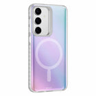 Nimbus9 Stratus 2 Compatible with MagSafe Case for Samsung Galaxy S25+ - Clear Frost-Ridgegrip