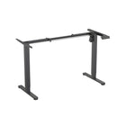 Uplite Electric Sit Stand Desk Frame - Black-Easy up-and-down control provides height adjustment from 28.3" to 46.4", allowing effortless shift from sitting to standing working position.