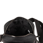 Bugatti Blake Crossbody Bag - Black-Adjustable and detachable shoulder strap with padded shoulder rest for comfort.