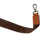 CHAMPS Onyx Collection Vertical Crossbody Bag - Brown-Inner RFID zipper pocket
