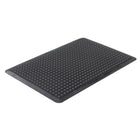 Edgewood - Tapis à Bulles Anti-Fatigue Léger Avec Formes de Dôme - 2 pi l x 3 pi L x 5/8 po P - Noir-Pour Usage Léger