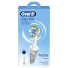 Oral-B Pro 300 Floss Action Vitality Rechargeable Electric Toothbrush with Brush Head - White-Replace brush (head) every 3 months or sooner if brush head becomes worn