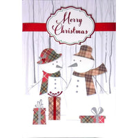 Rosedale Gold 5-1/2" x 8" Christmas Greeting Cards/Envelopes - 6 Pack-Card shop quality greeting cards