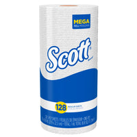 Scott Kitchen Paper Towel Roll - 128 Sheets-Each sheet measures 11.0" x 8.78"