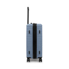 Swiss Mobility YVR 26" Hardside Spinner Luggage - Stormy Blue-Lined interior with dividing panel, practical pockets, and tightening straps to keep content organized and in place