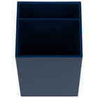 JAM Paper - Pot à crayons en plastique  - bleu marine-Quantité : Vendu à l'unité | La construction en plastique durable permet à ce produit d'être un élément de base de votre bureau pendant longtemps.