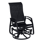 Dura Housewares - Planeur pivotant en aluminium Kansas - noir-Planeur pivotant au look moderne