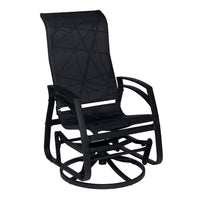 Dura Housewares - Planeur pivotant en aluminium Kansas - noir-Planeur pivotant au look moderne