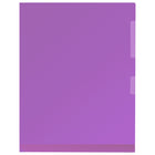 Staples Poly Project Pockets - Letter Size - Assorted Colours - 5 Pack-50-sheet capacity