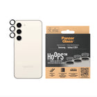 PanzerGlass Camera Lens Protector Hoops for Samsung Galaxy S24 - Black-Matches seamlessly to your new S-Series phone