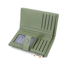Champs Iconic Slim Wallet - Green-7 credit card slots