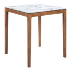 Zuo Eva Counter Table - White-Table Colour: White