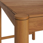 Modway Eleni Rectangle 56" Outdoor Teak Wood Rectangular Bar Table - Natural-8