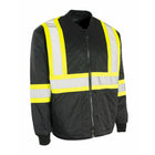 Forcefield Safety - freezer - jacket - black - small (024-FJQBK)-100% polyester outer padding with a 3-oz Poly-Fill liner