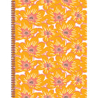 Staples Large Coil Notebook - Floral-8" x 10", Ruled
