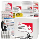 First Aid Central Type 2 Basic First Aid Kit - Large - CSA Z122-24 Standard - Plastic Case-Packed in a durable wall mountable plastic case with bilingual first kit logo.