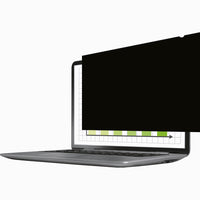 Fellowes - 18,1 po PrivaScreen filtre de confidentialité opaque - panoramique-Protège l’écran des éraflures et des traces de doigts et facile à poser et à enlever;  TAA compliant