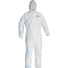 Kimberly-Clark Professional, Kleenguard A40 Coveralls, Medium, White, Microporous - 10 Pack-Colour: White