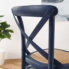 Modway Gear Counter Stool - Midnight Blue-Weight Capacity: 330lbs.