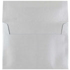 JAM Paper A7 Metallic Invitation Envelopes - 5.25" x 7.25" - Stardream Silver - 25 Pack-Size: A7 (5.25 x 7.25 inches)
