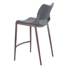 Zuo Ace Counter Stool - Dark Grey/Walnut - Set of 2-6
