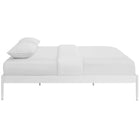 Modway Elsie Full Bed Frame - White-Weight Capacity Up To 1300lbs