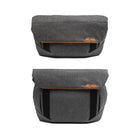 Peak Design The Field Pouch - Charcoal-A organizer that is truly 2 bags in 1: a minimalist carry-all sling bag, and compressible in-bag organizer