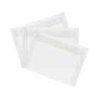 JAM Paper 10 x 13 Booklet Envelopes, Clear Translucent Vellum, 1000 Pack (900840420B)-Opening: booklet