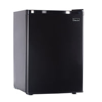 Magic Chef 2.6 cu. ft. Mini Fridge - Black-Whether you're college-bound or simply want a little extra refrigerator space in your home, this Magic Chef 2.6 cu. ft. Mini Refrigerator has the storage options you're looking for