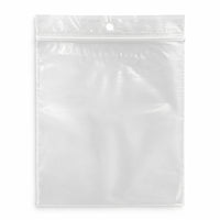 KL Rubber - Sac refermable en polyéthylène avec trou de suspension - 2 Mil - 4 x 5 po - paquet de 1000-Lèvre décalée avec fermeture refermable durable pour une ouverture facile et une fermeture sécurisée