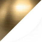Hudson&Canal Annie 9.13" Wide Pendant with Glass Shade - Brass/White Milk-8