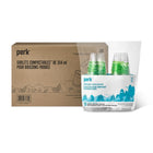 Gobelet pour boisson froide en plastique compostable de Perk, 12 oz, 300/paquet-Verres pour boissons froides pratiques