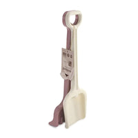 Miniland ECO Rake & Spade Sand Set - Set of 2-The set of shovel and large rake (50cm) in pastel colors are ideal for playing on the beach, snow or sandy surfaces