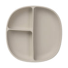 b.box - Assiette en silicone + couvercle - Latte-Base à ventouse en silicone antidérapante et résistante – tirer sur la languette pour la détacher