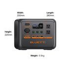 Bluetti Premium AC50P 504Wh Portable Power Station-High Power in Small Package: As compact as a small toolbox, the AC50P packs a punch with a 700W rated power, 200W higher than its competitors, powering a wider range of devices. In Power Lifting mode, it can even handle pure resistant loads up to 1,200W, such as kettles.