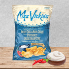 Miss Vickie's Sweet Chili & Sour Cream Kettle Cooked Potato Chips - 40g - 40 Pack-Made with Canadian potatoes