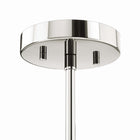 Modway Rekindle 8-Light Chandelier - Polished Nickel-Requires 8 E12 60W Lightbulbs (Not Included)