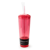 Sully Double Wall AS Dome Top Tumbler - 765 mL - Pink-Double wall construction removes outer wall sweating from cold liquids