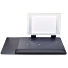 Intekview Ideal Keyboard Tray - 25" x 10" - Left-Handed - Copy Holder-Lever-free height adjustment