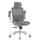 COUGAR Speeder One Mesh Reclining & Tilting Chair - White-Contoured Seat Pan: Ensures equal weight distribution and enhanced comfort over long periods of use