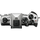 OM SYSTEM OM-5 Mark II Mirrorless Camera with 14-150mm f/4-5.6 II Lens - Silver-TruePic IX processor and 20.4 MP Live MOS sensor deliver superb image quality and 4K video